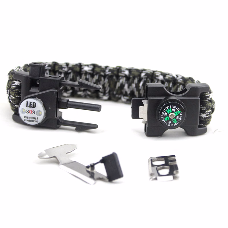 Paracord Survival Bracelet 6 in 1