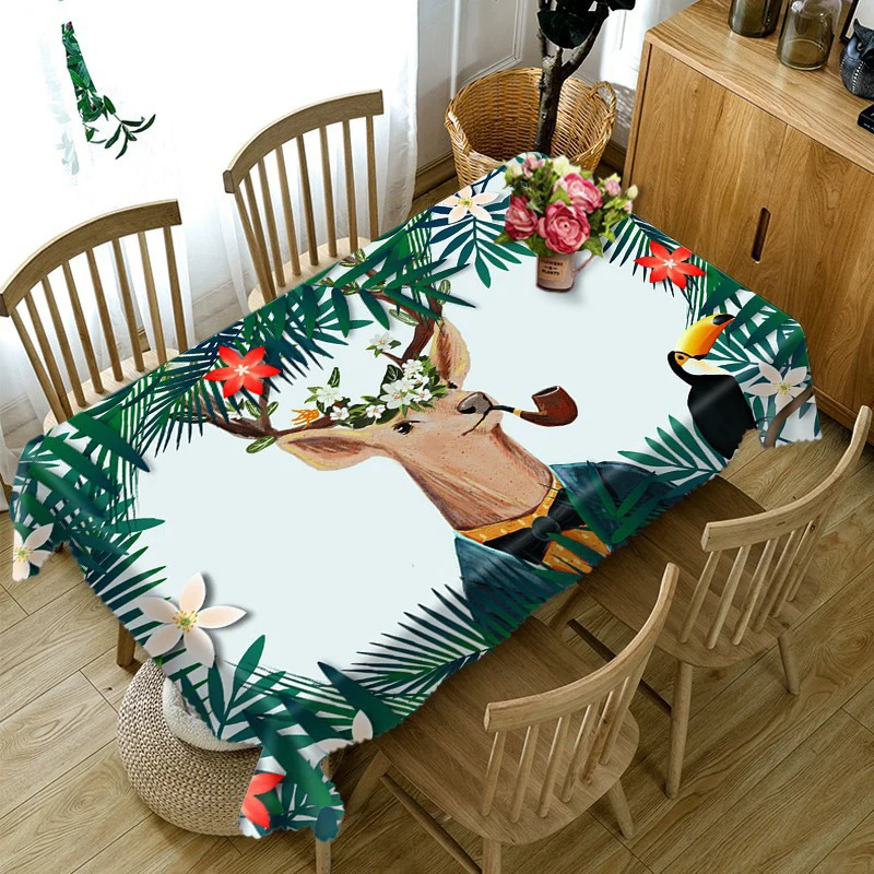 Full Color Polyester Tablecloth 1