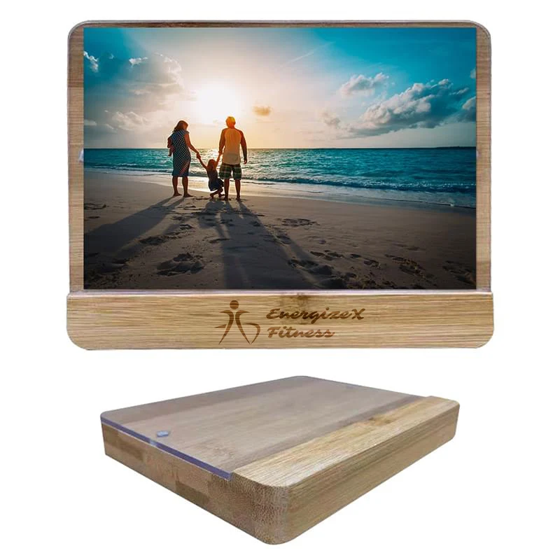 4" X 6" Holliston Bamboo Photo Frame 1