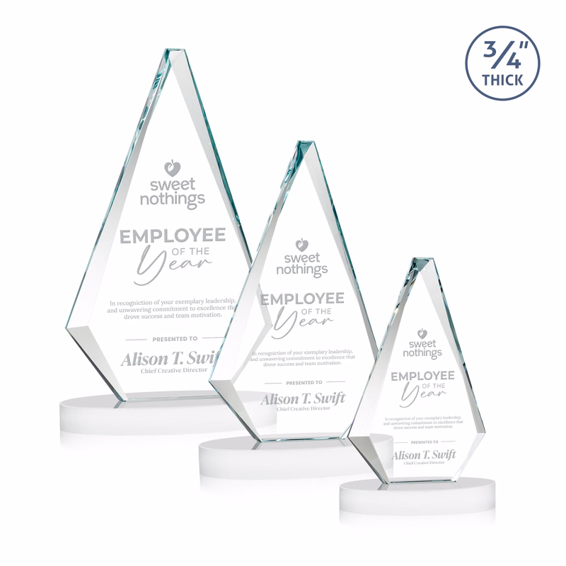 Windsor Award on Alberton Base - White