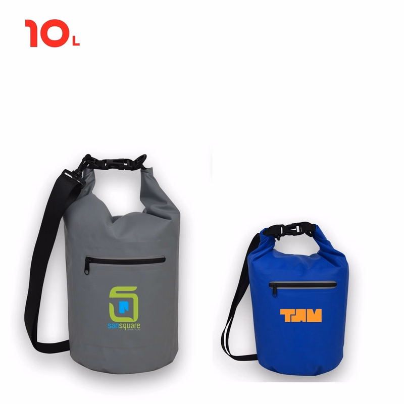 Premium 10L Waterproof Sport Bag with Outer Zipper