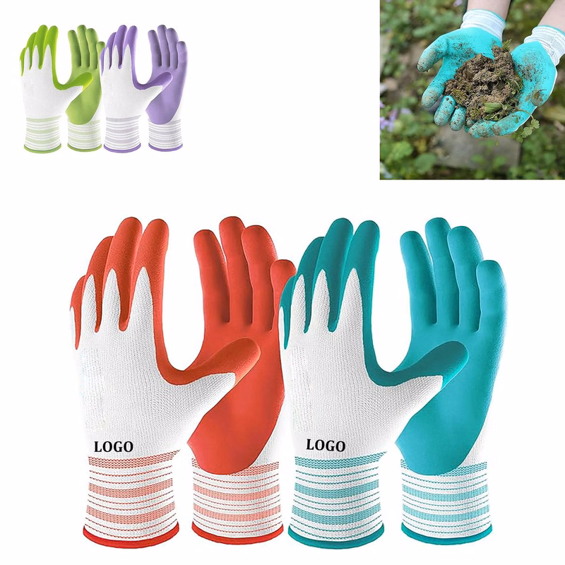 Rubber Coated Gardening Gloves