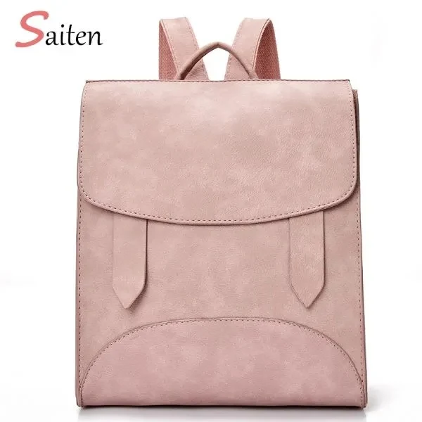Stylish Women's Leather Backpack 1