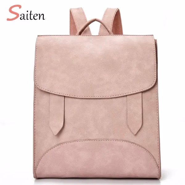 Stylish Women's Leather Backpack