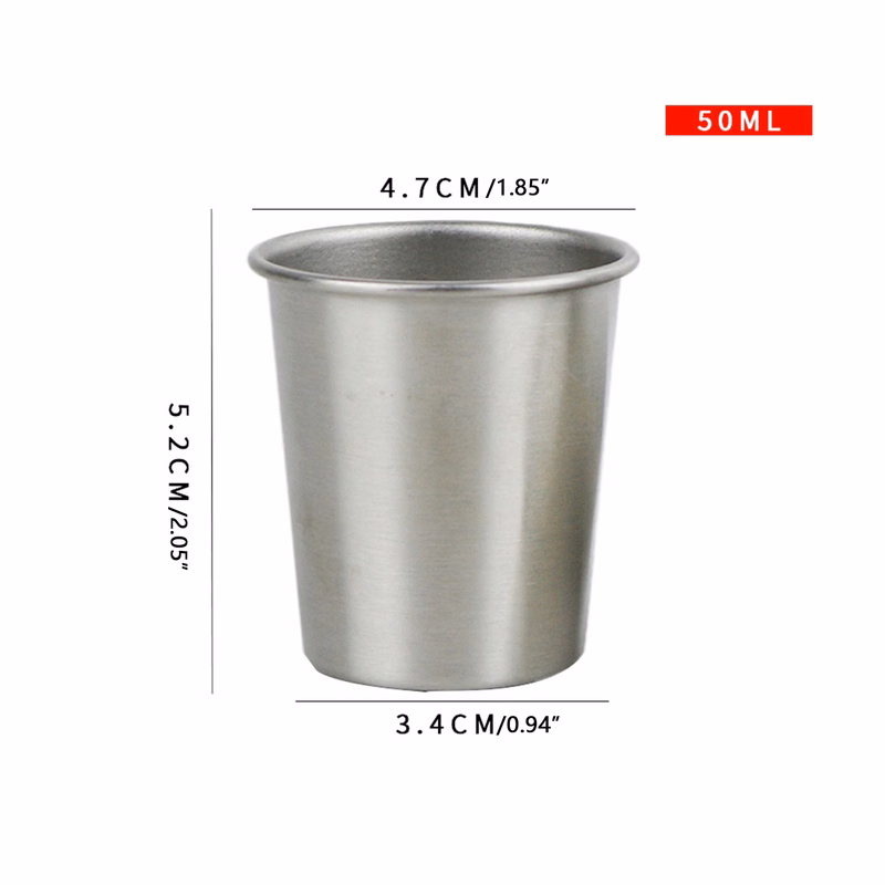 1 OZ/50 ML Stainless Steel Shot Glass