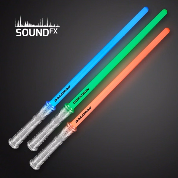 LED Futuristic Weapons with Space Saber Sounds