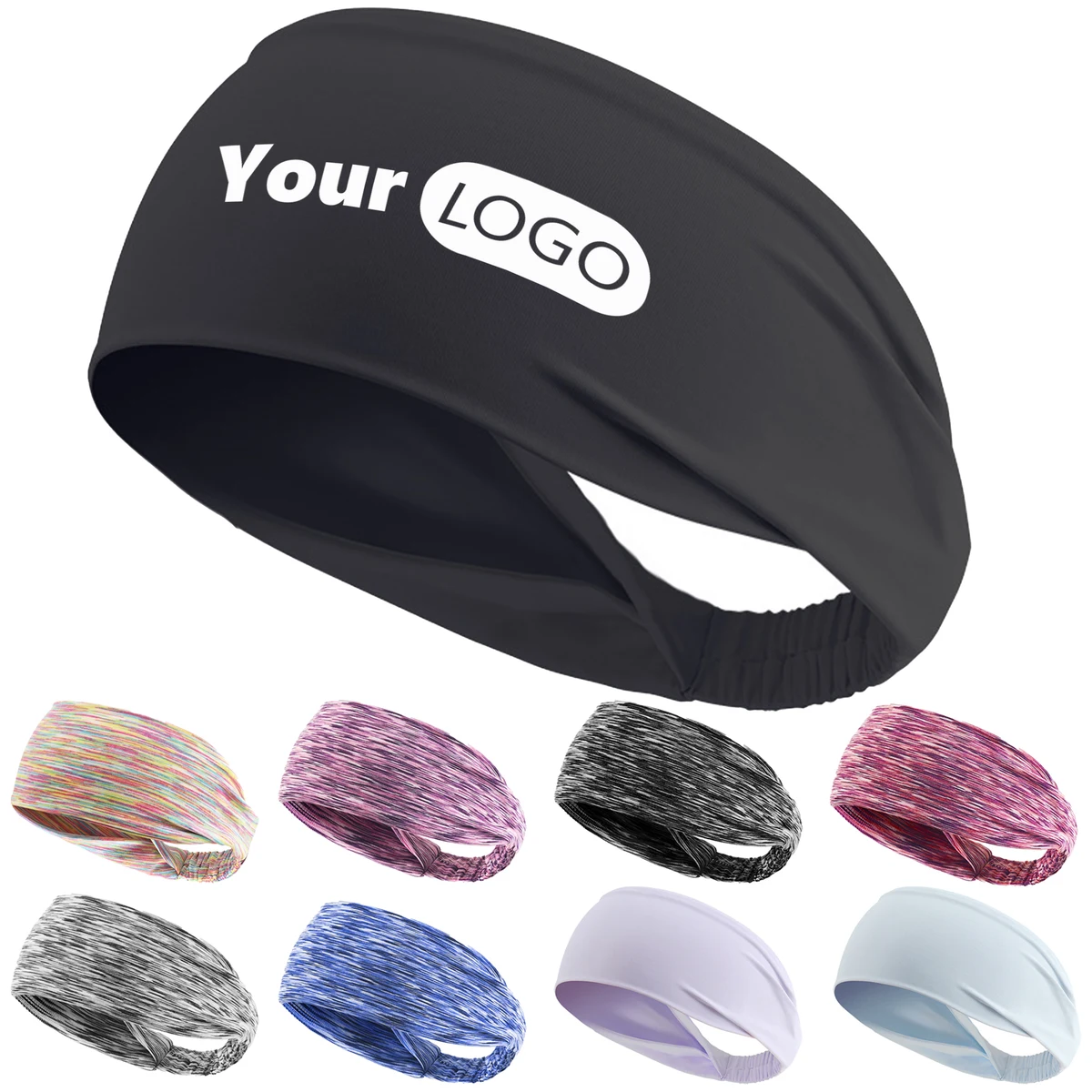 Nylon Sports And Fitness Sweatband 1
