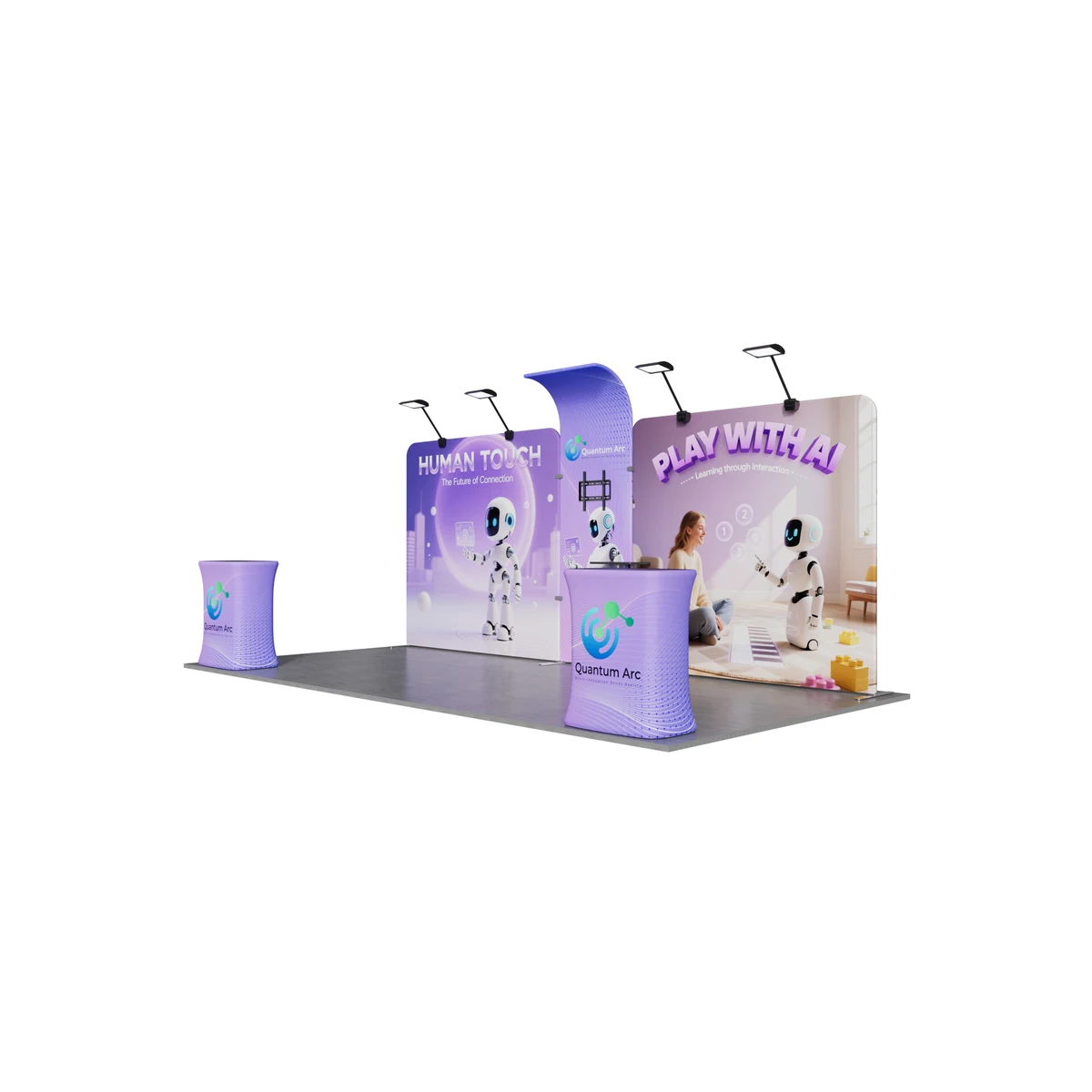 10'x20' Tradeshow Booth Kit - E Kit 1