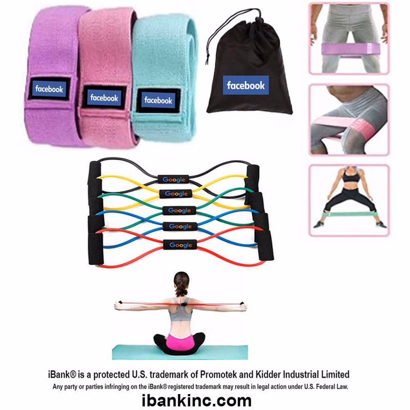 iBank ® Fabric Resistance Band + Chest Expander Band