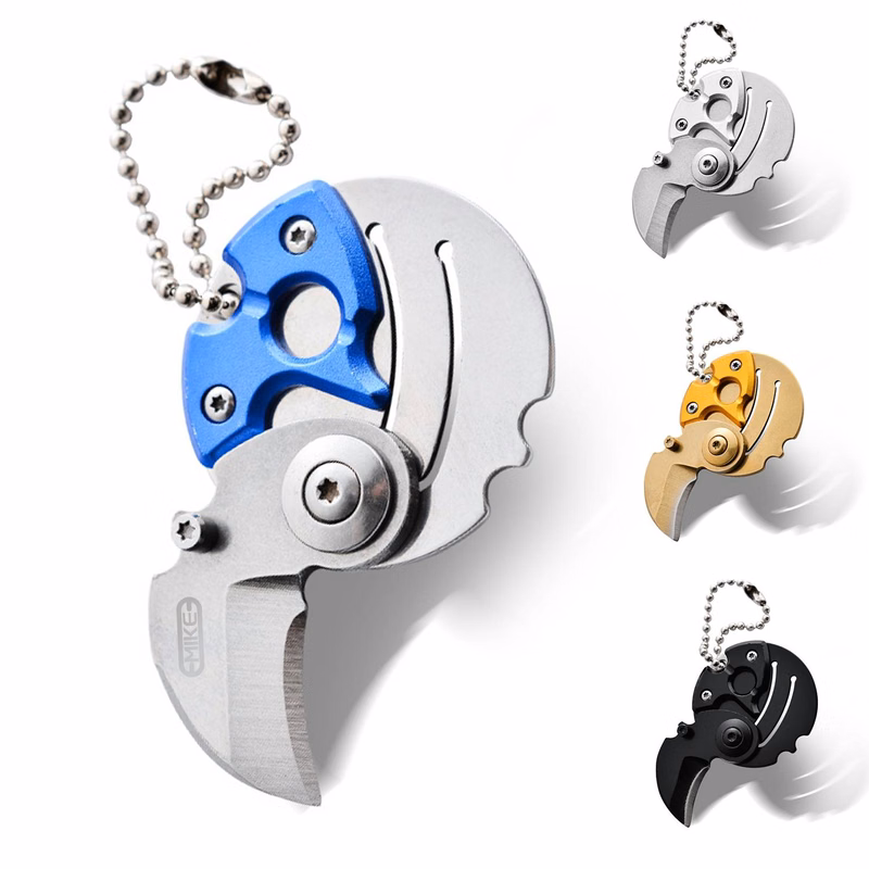 Mini outdoor folding knife