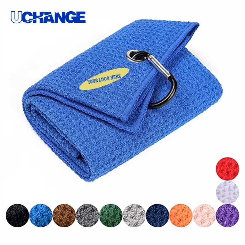 Golf Towel Rag with Carabiner for Bags