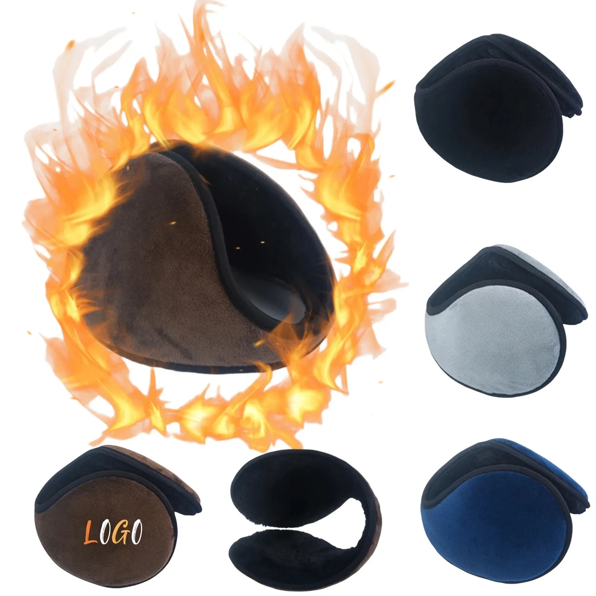 Winter Cold Weather Unisex Thickened Warm Earmuff 1