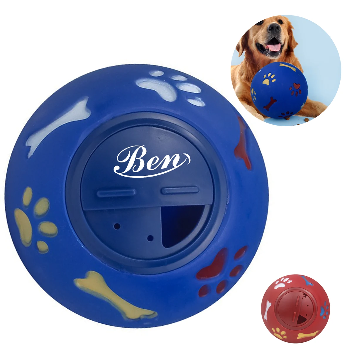 Large Sized Adjustable Pet Toy Treat Dispensing Ball 1