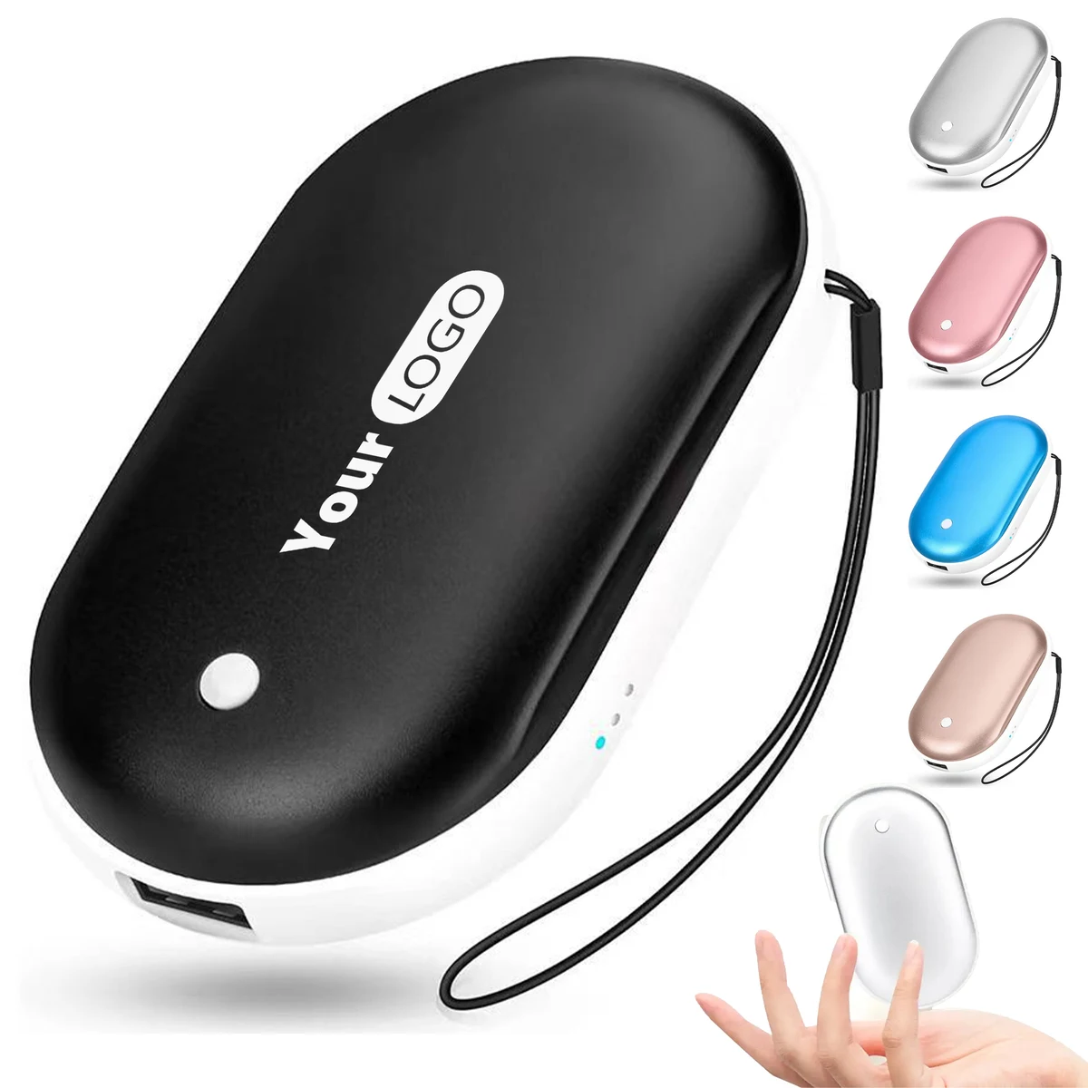 Metal 2-In-1 Mini Portable Hand Warmer 1