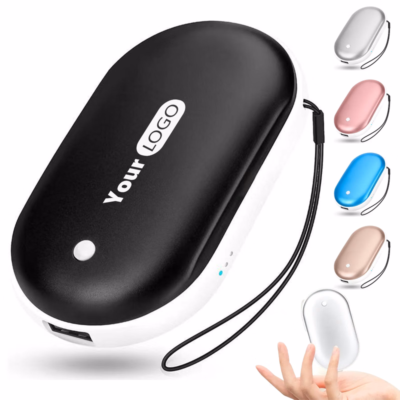 Metal 2-In-1 Mini Portable Hand Warmer