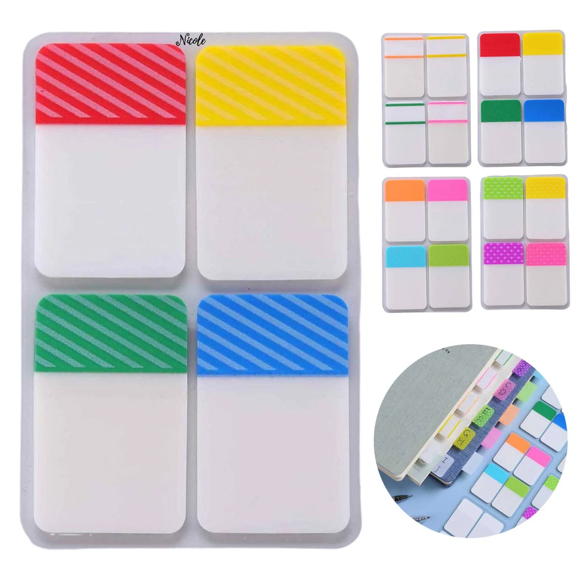 BOPP Quick Dry Sticky Index Tabs 1