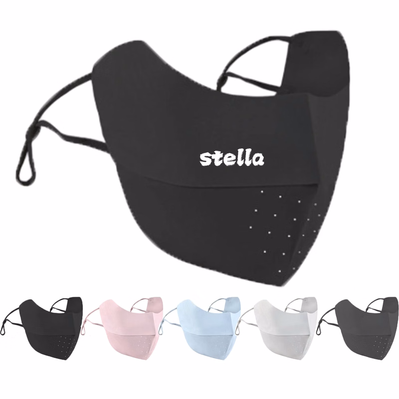 Ice Silk Breathable Sun Protection Face Mask