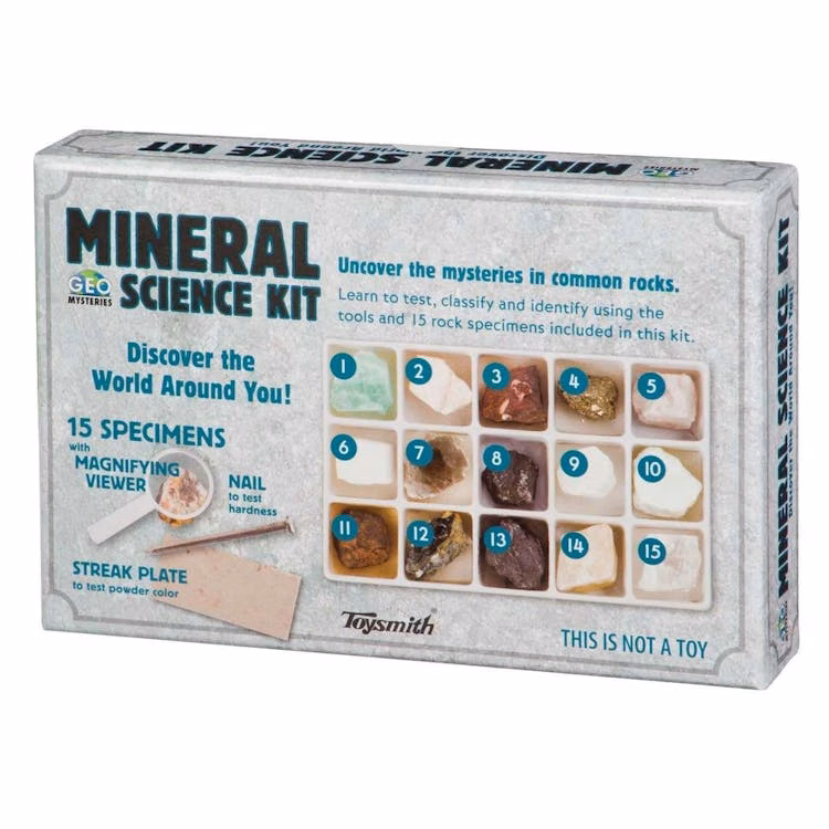 Mineral Science Kits - 18 Pieces