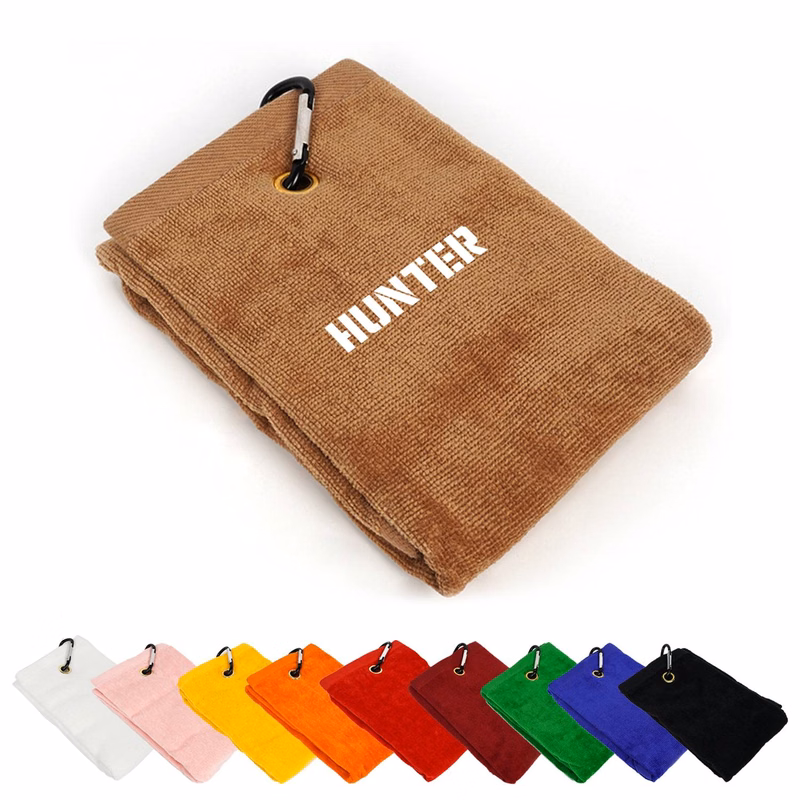Luxury cotton golf microfiber towel