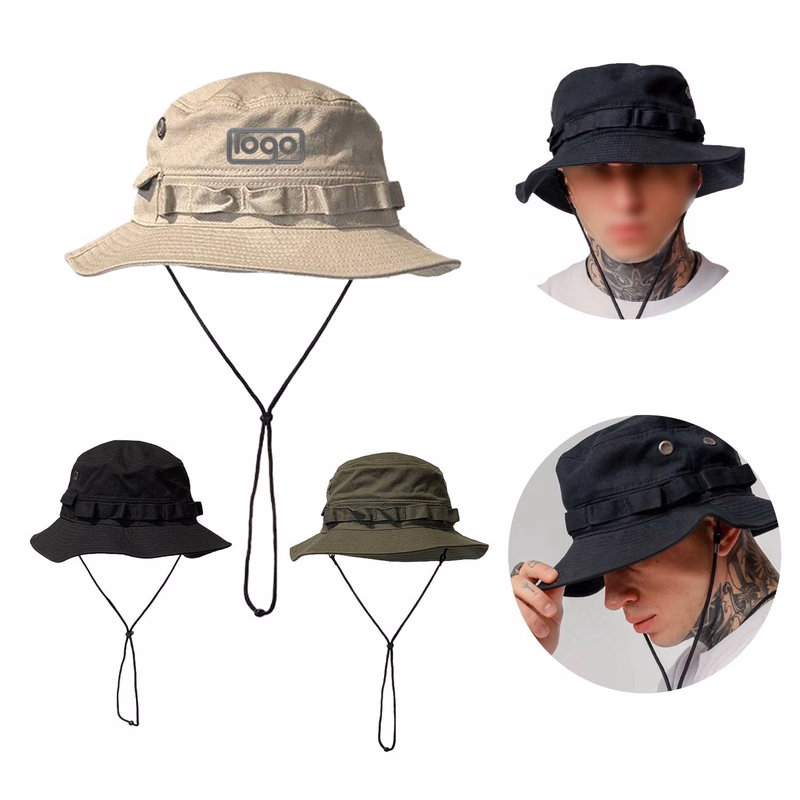 Adjustable Urban Functional Bucket Hat