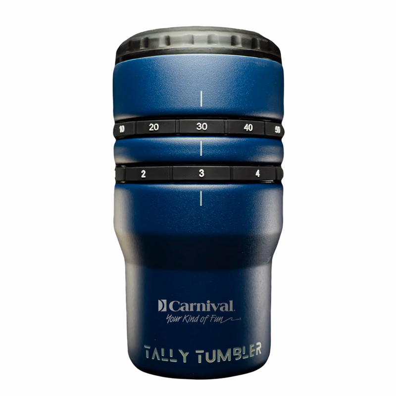 Tally Tumbler 4-in-1 Can Cooler & Scorekeeper 14oz.