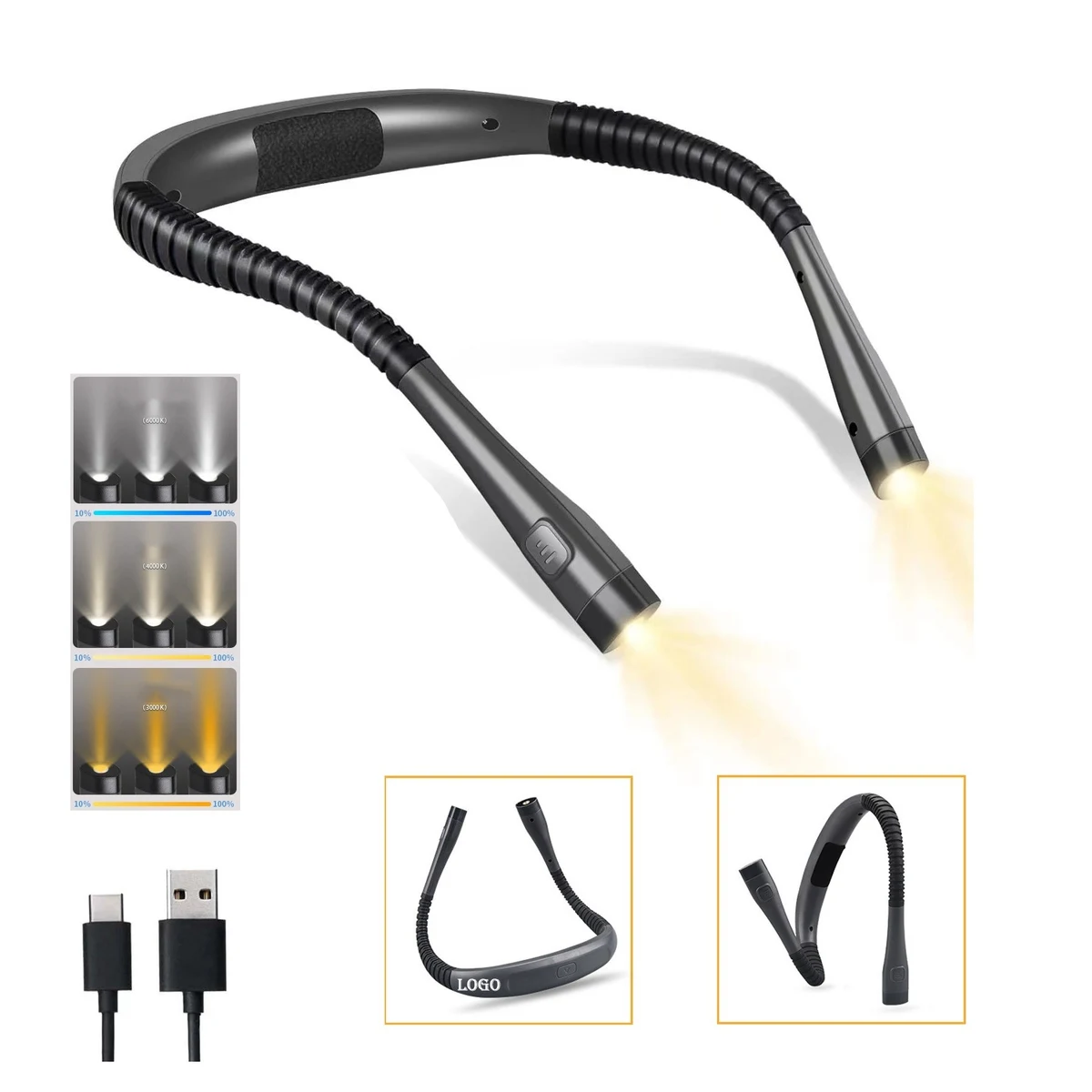 LED Neck Book Light 1