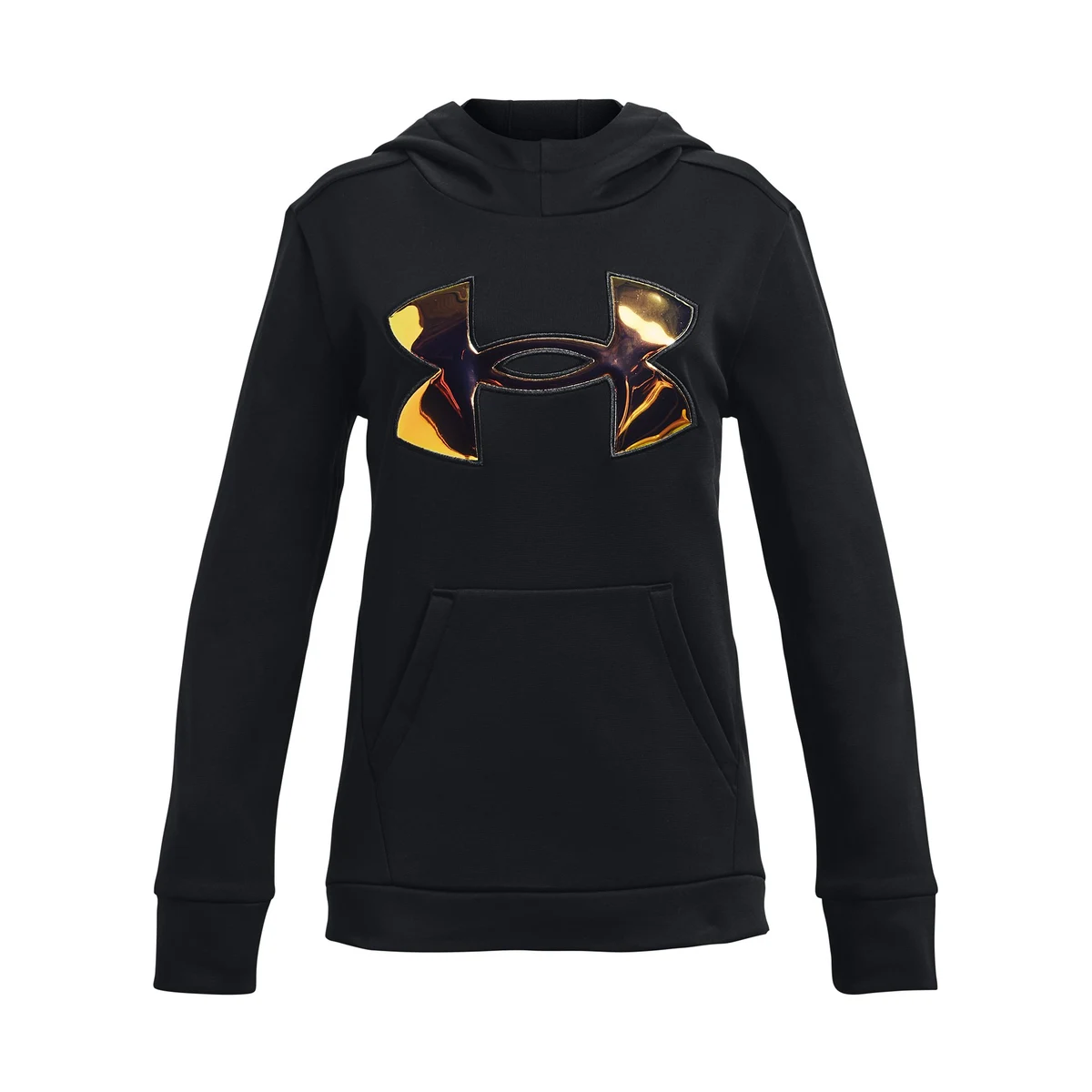 Armour Fleece Iridescent Big Logo Girls' Hoodie 1