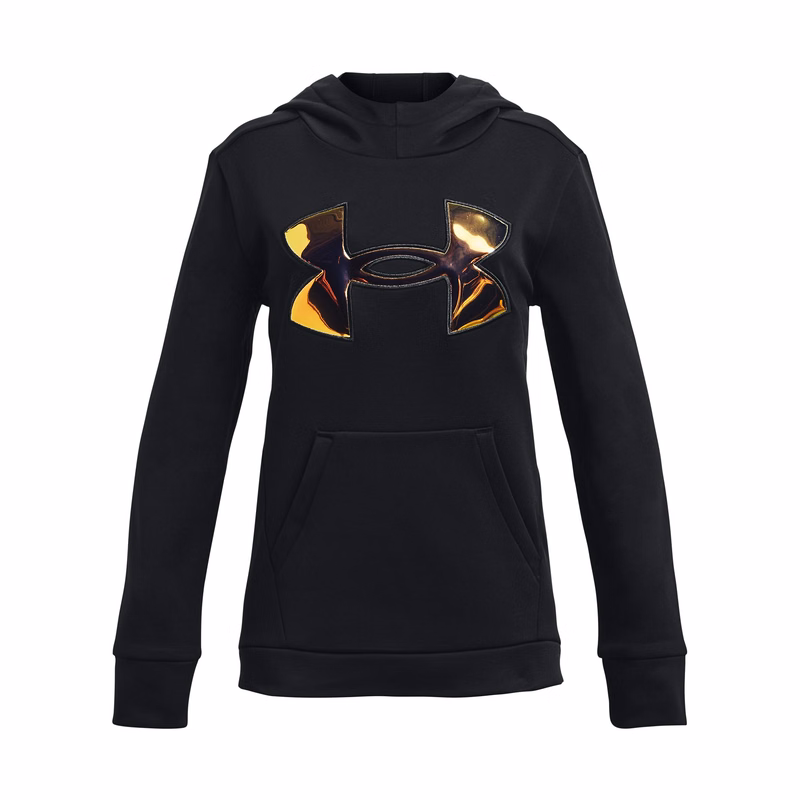 Armour Fleece Iridescent Big Logo Girls' Hoodie