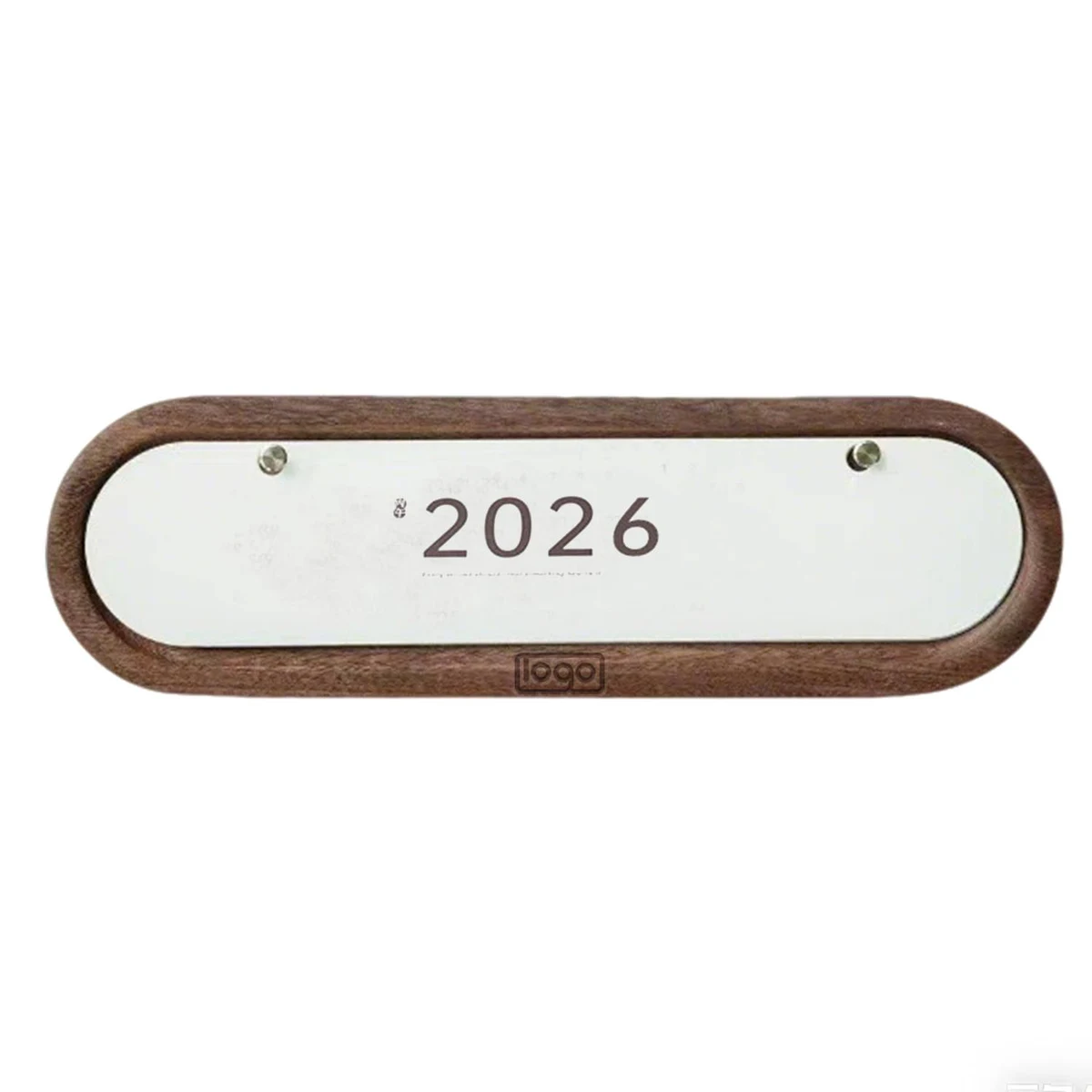 Wooden Desk Calendar 1