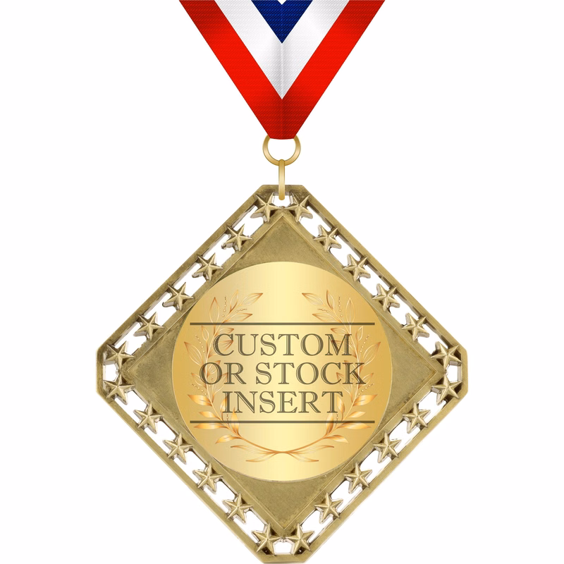 Exclusive Diamond Medal With Insert
