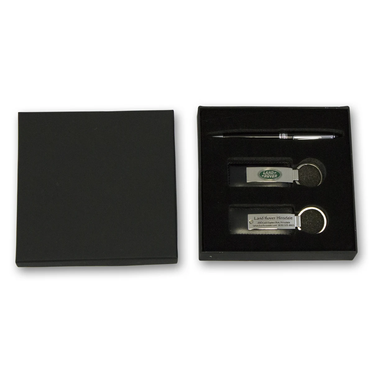 Keychain ZKC-103 & Pen Set in Black Box 1