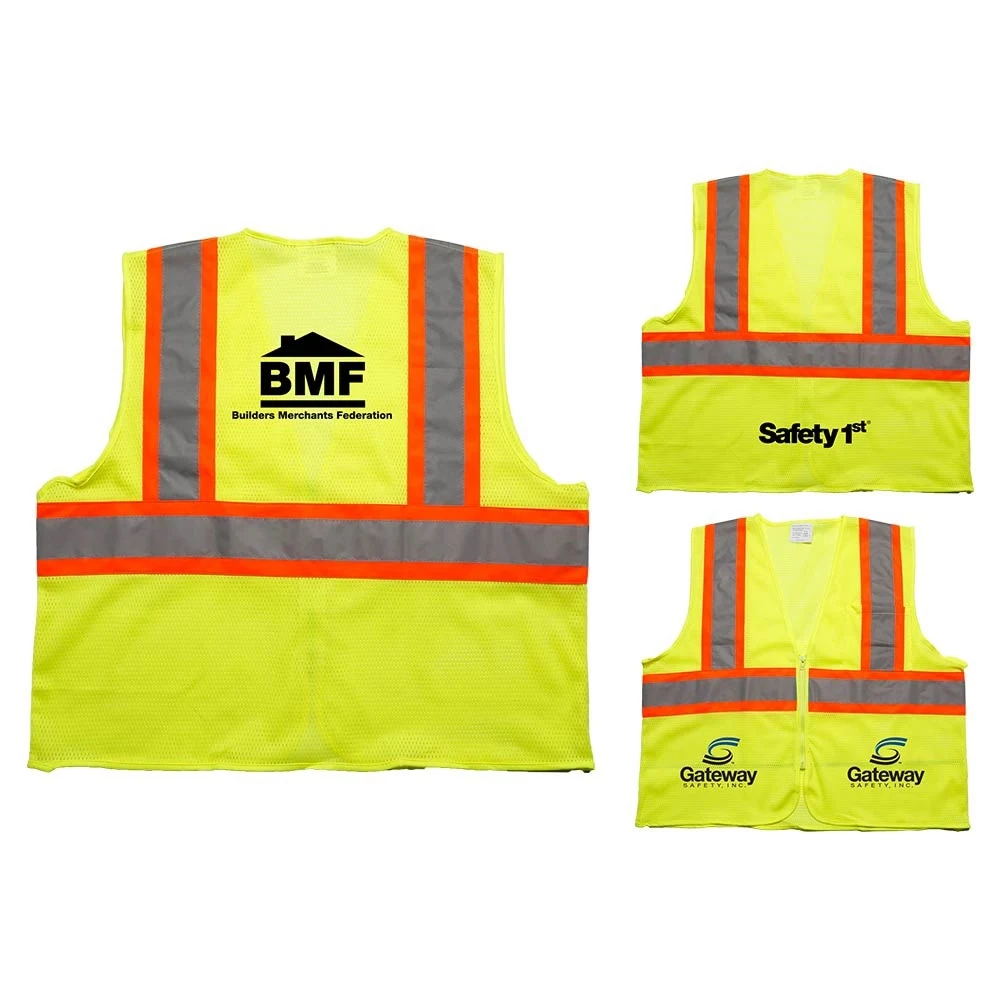 ANSI 2 Tri Color Safety Vest 1