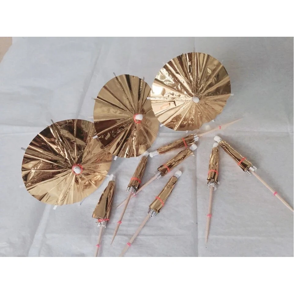 The Aluminum Foil Cocktail Parasol 1