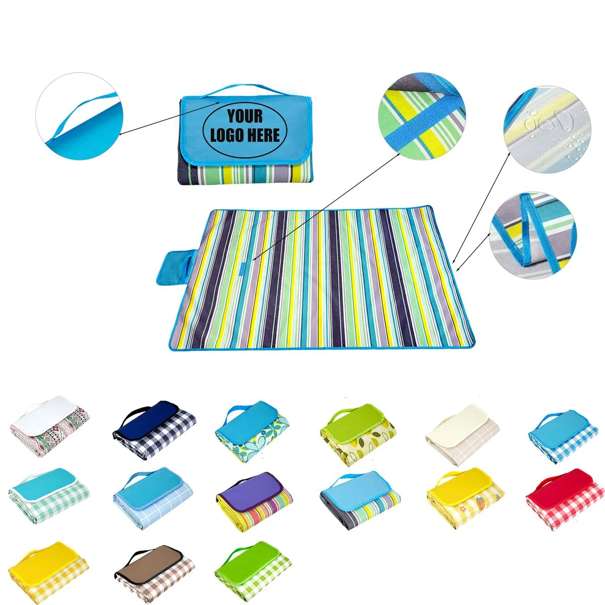 Outdoor Oxford Ground Picnic Mat 1