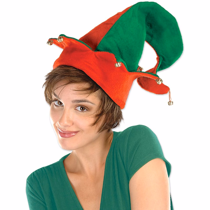 Elf Hats with Bells - One Size