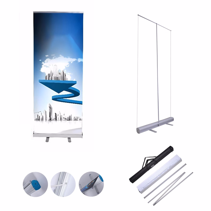 Custom Retractable Banner Stand 23" x 63"