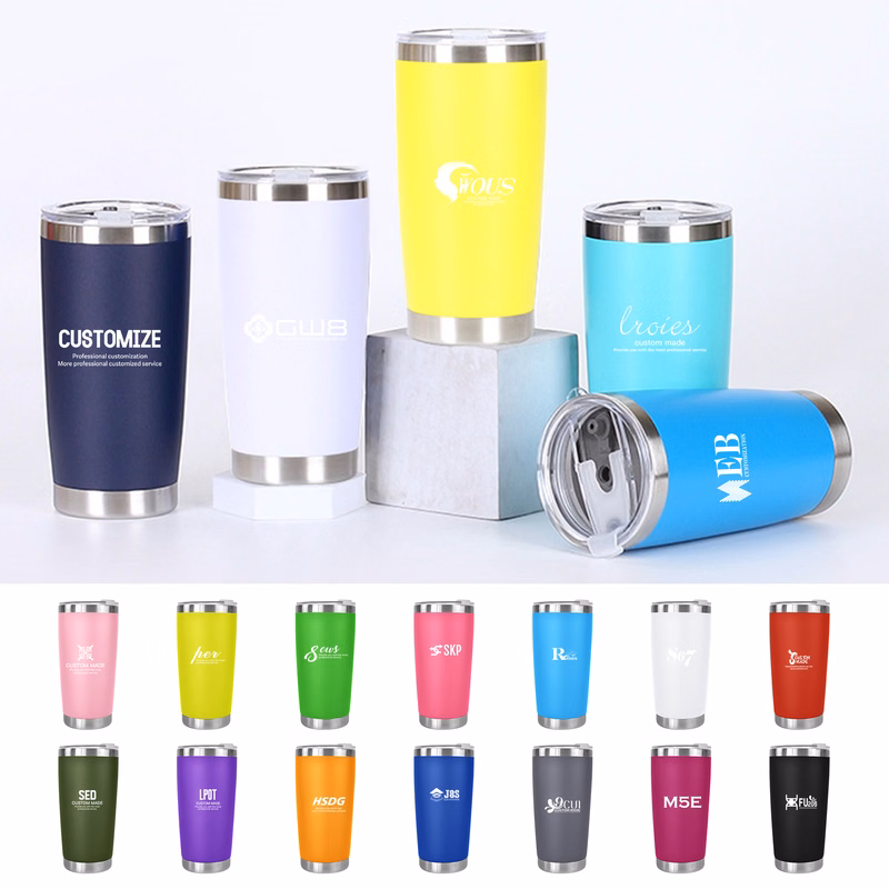 20 OZ Insulated Vacuum Stainless Steel Tumbler
