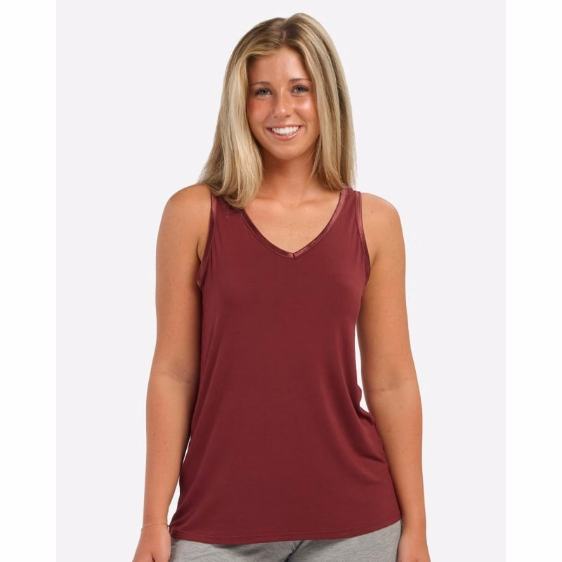 Boxercraft Women's Bamboo V-Neck Tank Top - BW2504
