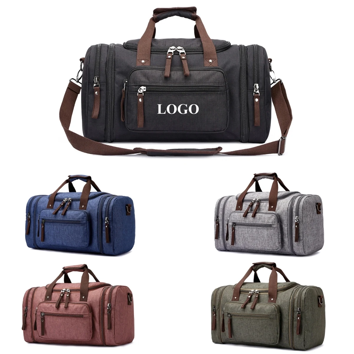 Travel Tote Duffle Overnight Weekender Bag 1