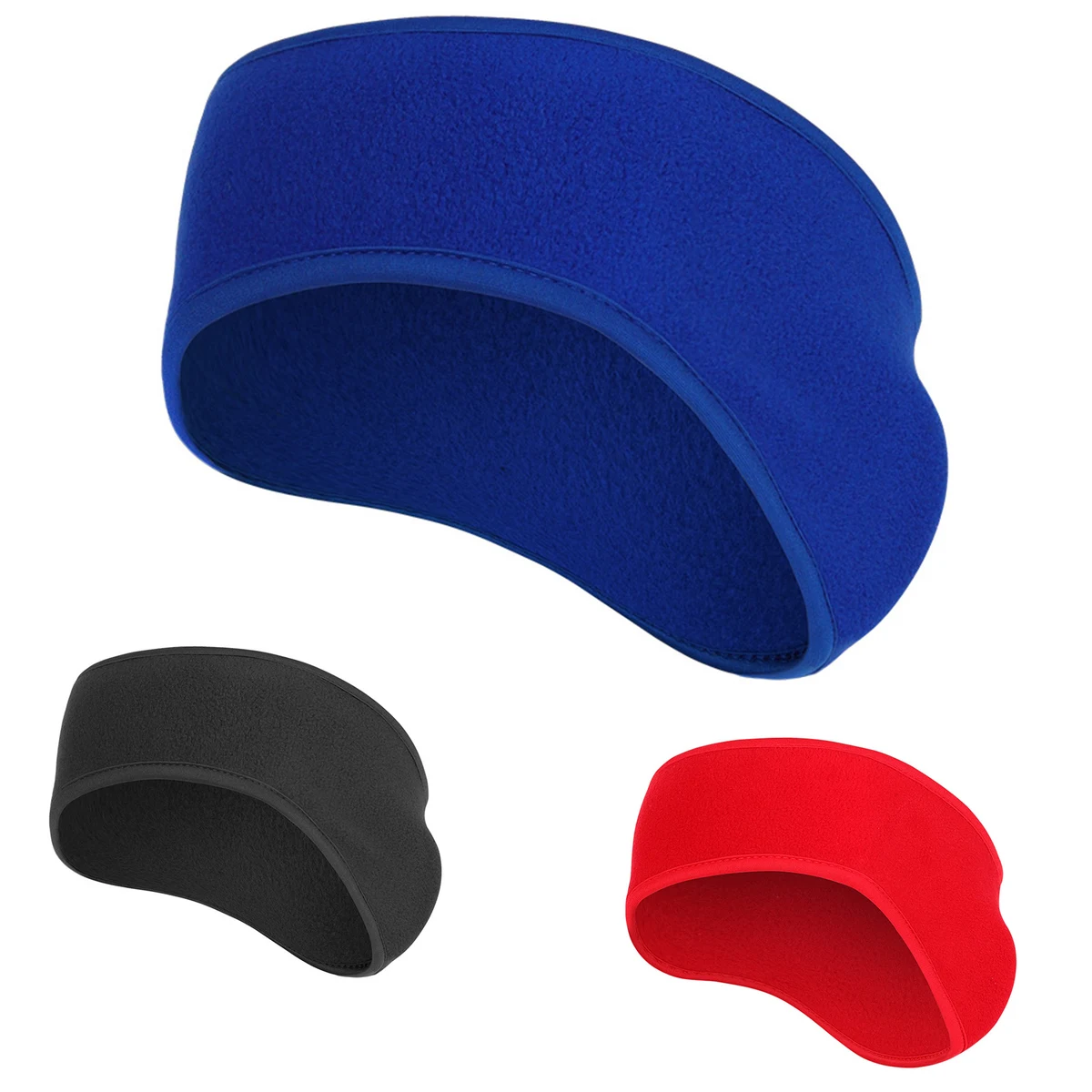 Outdoor Windproof And Warm Head Covering With Fleece Hairband 1
