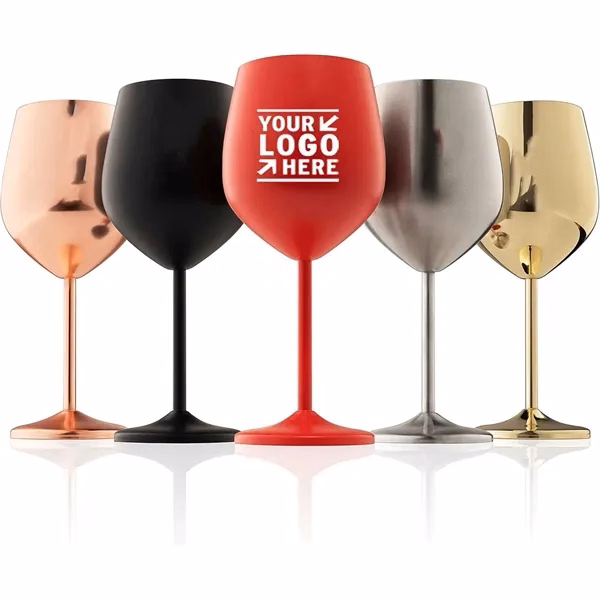 18 oz - Unbreakable Colorful Wine Glasses for Home, Events and Gifting