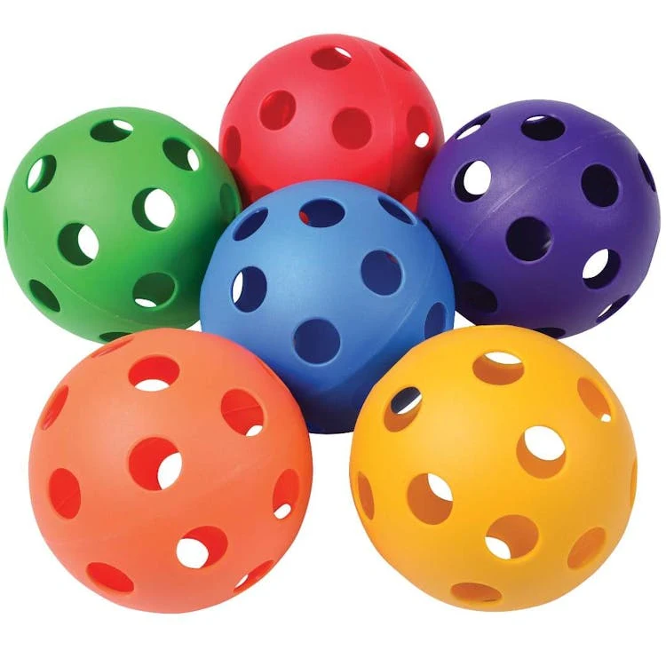 Plastic Softballs - Assorted Colors 1