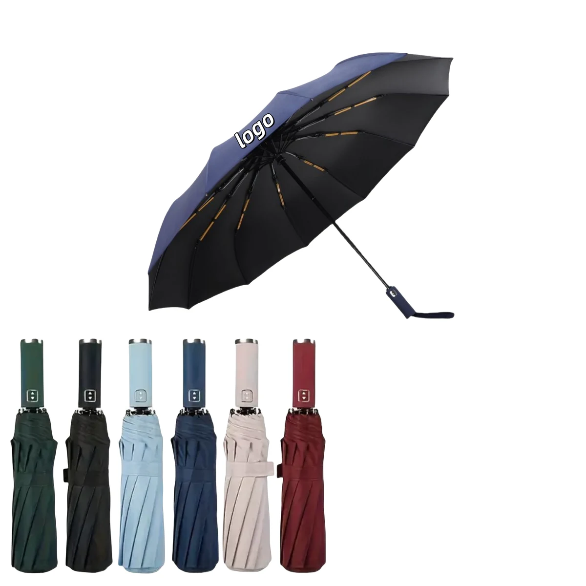 Promotional Golf Umbrella Custom Printing 1
