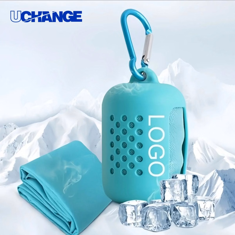 Quick-Dry Cooling Sports Towel with Buckle