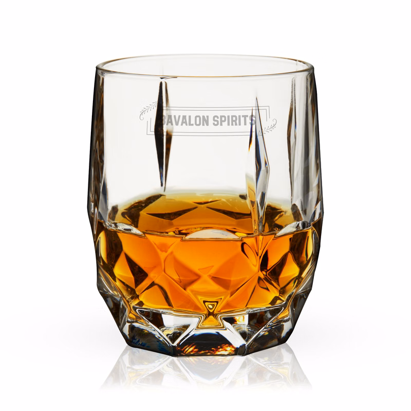 Viski® Reserve Bruno Crystal Cocktail Glass, set of 2