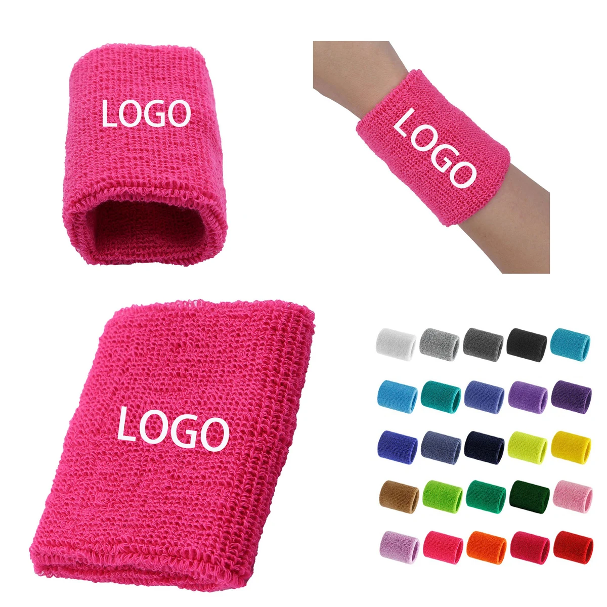 Sport Wrist Sweatband 1
