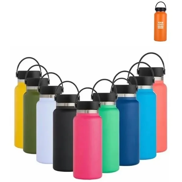 Hydro Flask Wide Mouth Bottle with Flex Cap 1