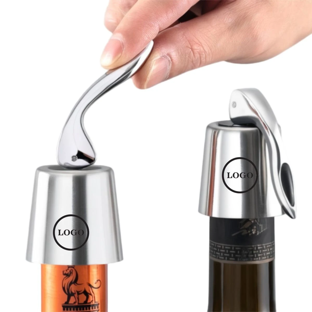 Modern Plastic Handle Custom Bottle Plug 1