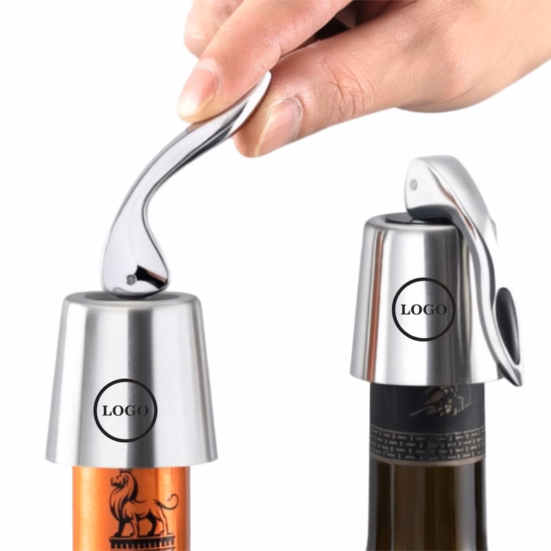 Modern Plastic Handle Custom Bottle Plug