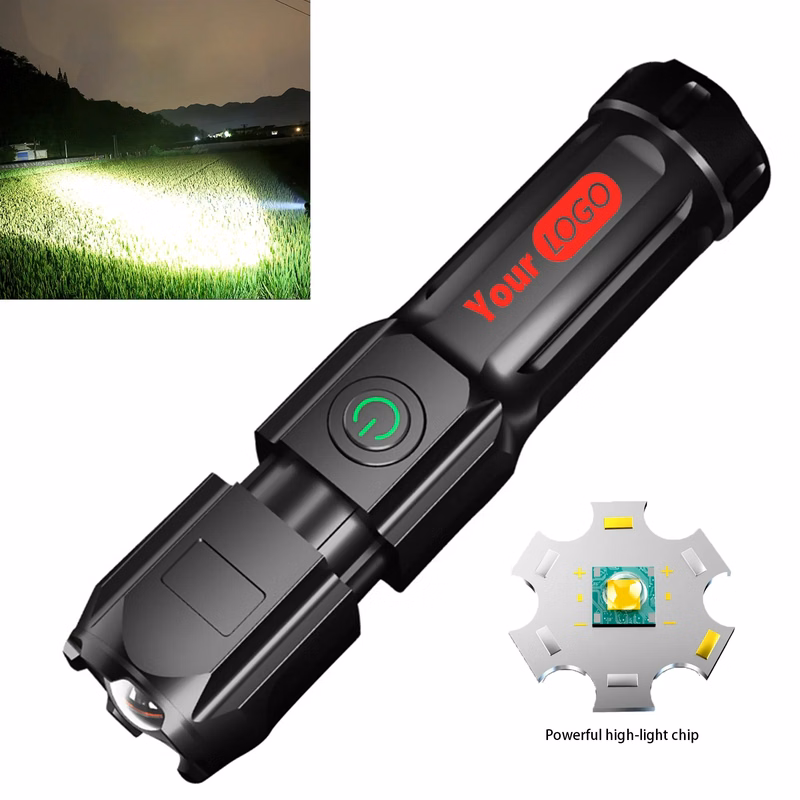 Strong Light Outdoor Portable LED Flashlight